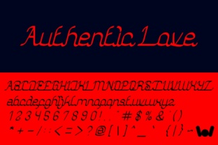 Authentic Love: A Charming Handwritten Font for Editorial Design