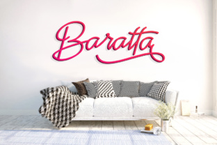 Baratta Font Review: Elevate Your Brand With Flourished Script Typography