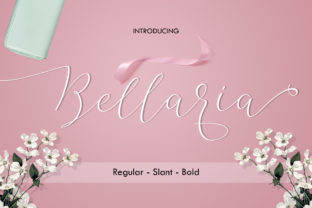 Bellaria Script Typeface Review: A Stylish Handwritten Choice for Elegant Branding