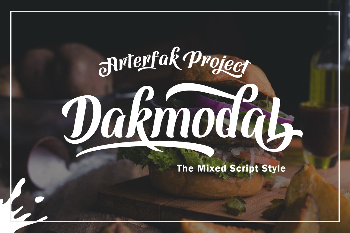 Dakmodal Brush Font for Modern Brand Identity