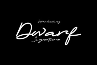 Dwarf Signature: A Stunning Condensed Script Font