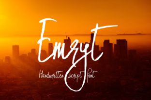 Emryt: A Modern Handwritten Script Font for Editorial Design