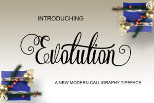 Evolution Typeface Review: A Modern Handwritten Script for Brand Identity
