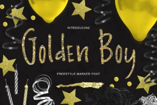 Golden Boy Font Review: Organic Script for Luxury Branding