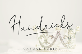 Handricks Font Review: A Casual Script for Modern Design