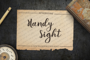 Handy Sight Typeface: A Brush Script for Modern Branding