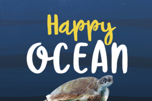 Happy Ocean Typeface: A Designer’s Take on Friendly Script Fonts