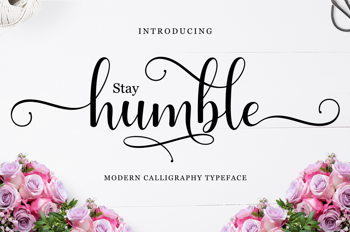 Humble: A Whimsical Script and Sans Serif Duo for Boutique Branding