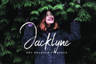 Jacklyne Brush Script Typeface for Editorial Design
