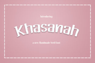 Khasanah Brush Font Review for Elegant Branding