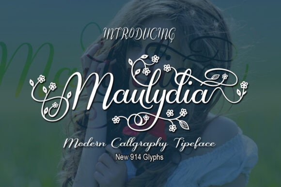 Maulydia: The Handwritten Script Fonts Choice for Boutique Branding