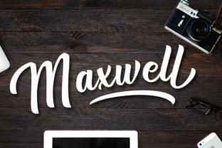 Maxwell Script Font Review for Crafters and Designers
