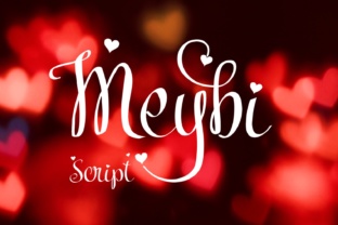 Meybi: A Romantic Script Handwritten Font for Elegant Branding