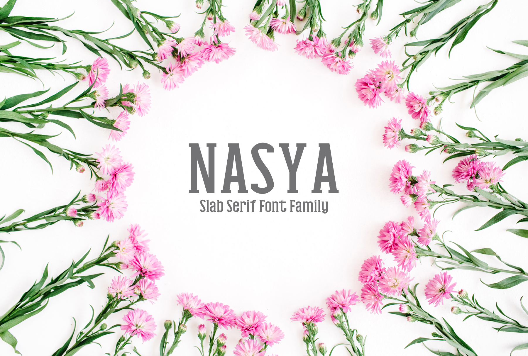 Nasya: The Modern Slab Serif for Impactful Campaign Design