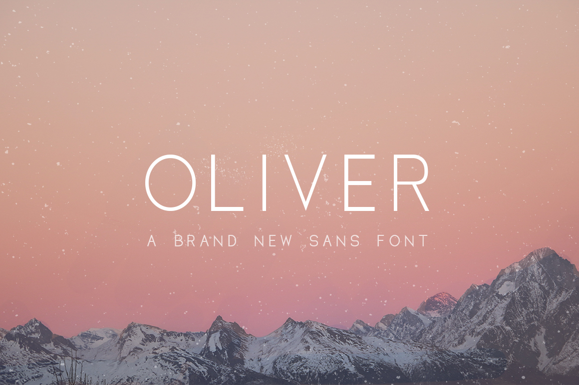 Oliver Typeface: Elevating Editorial Design with Modern Sans Serif Elegance