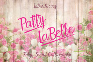 Patty LaBelle Script Handwritten Font for Boutique Branding