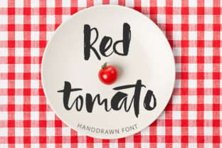 Red Tomato: A Playful Hand-Drawn Script Font for Editorial Design