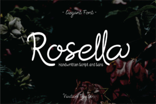 Rosella Font Duo for Handmade Labels and Boutique Branding