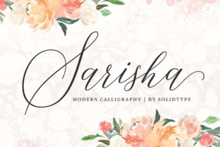 Sarisha Typeface Review: Elegant Script Fonts for Editorial Design