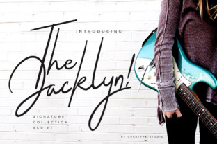 The Jacklyn: A Modern Script Handwritten Font for Polished Branding