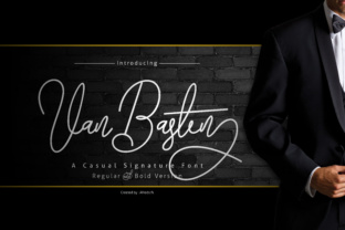Van Basten Script Font Review for Brand Identity
